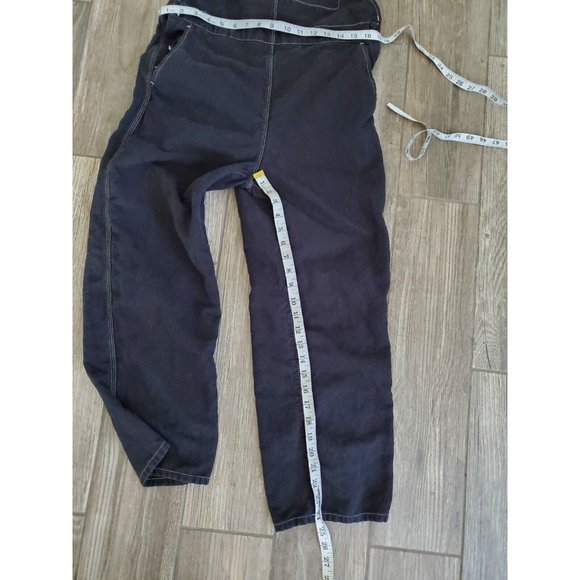 Pomme De Terre Navy Cotton Blend Overalls No Size- Small? - Picture 5 of 7
